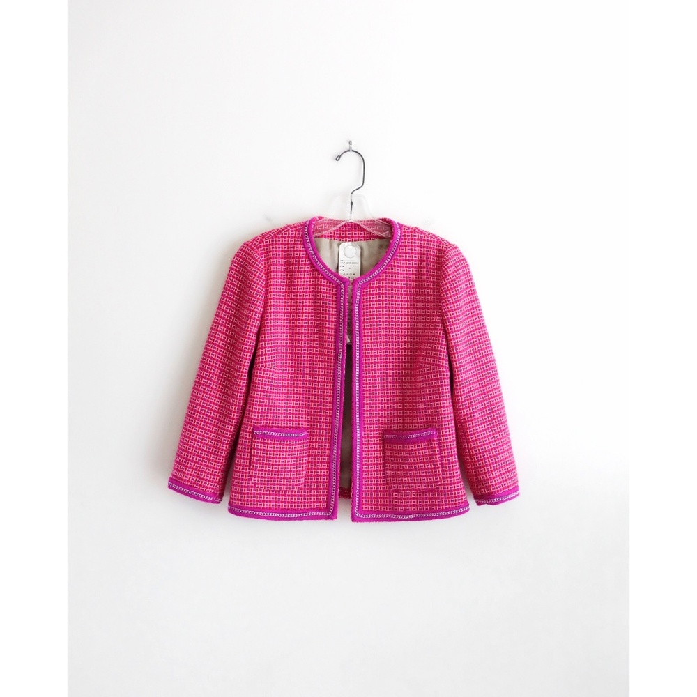 Coming Soon (Yohji Yamamoto) Pink and Purple Blazer